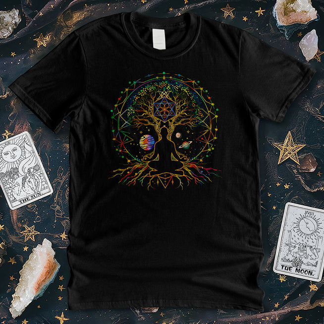 Meditation Zen Tree of Life T-Shirt