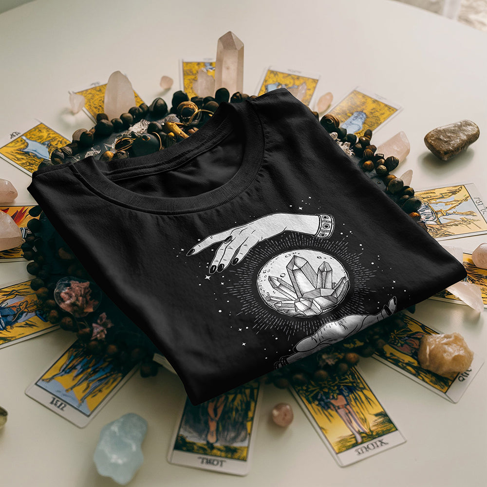 Crystal Moon with Hands T-Shirt