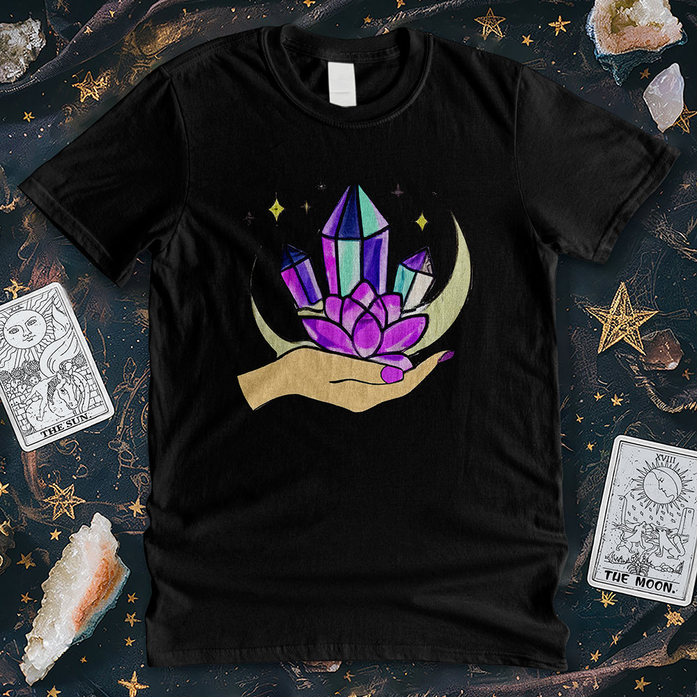 Crystals on Hand T-Shirt