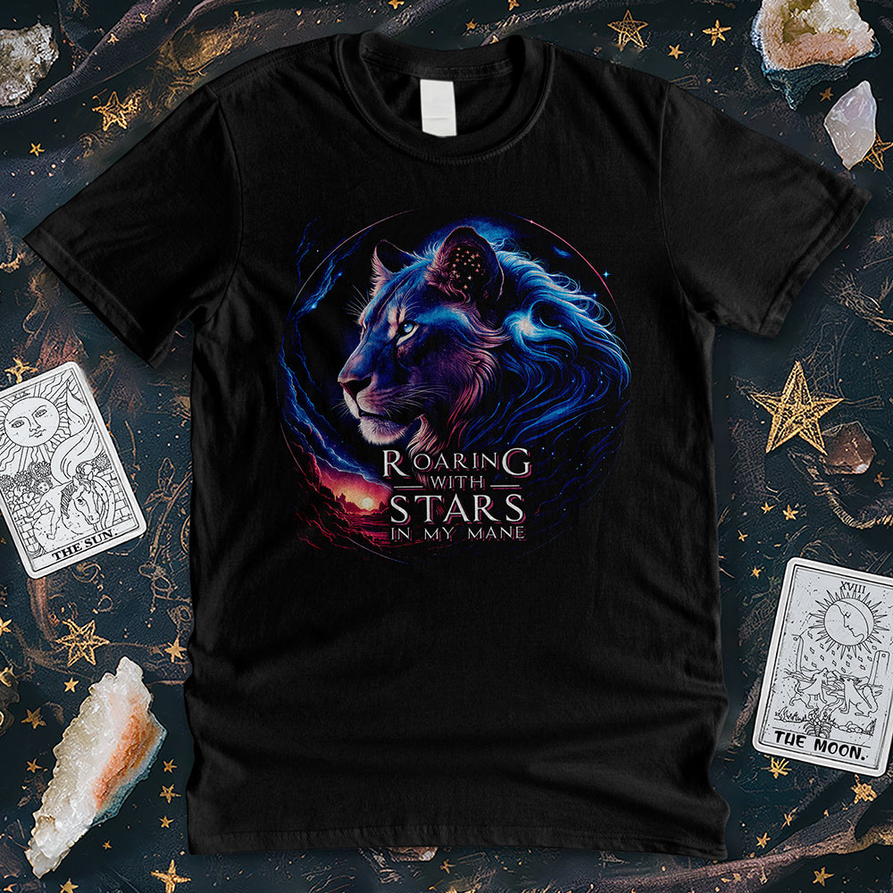 Celestial Lion Roar T-shirt