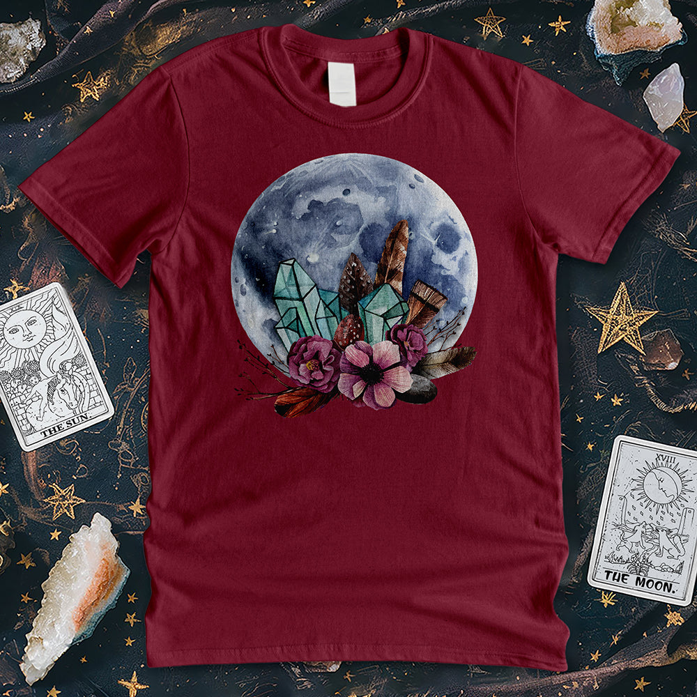 Crystal Flower Moon T-Shirt