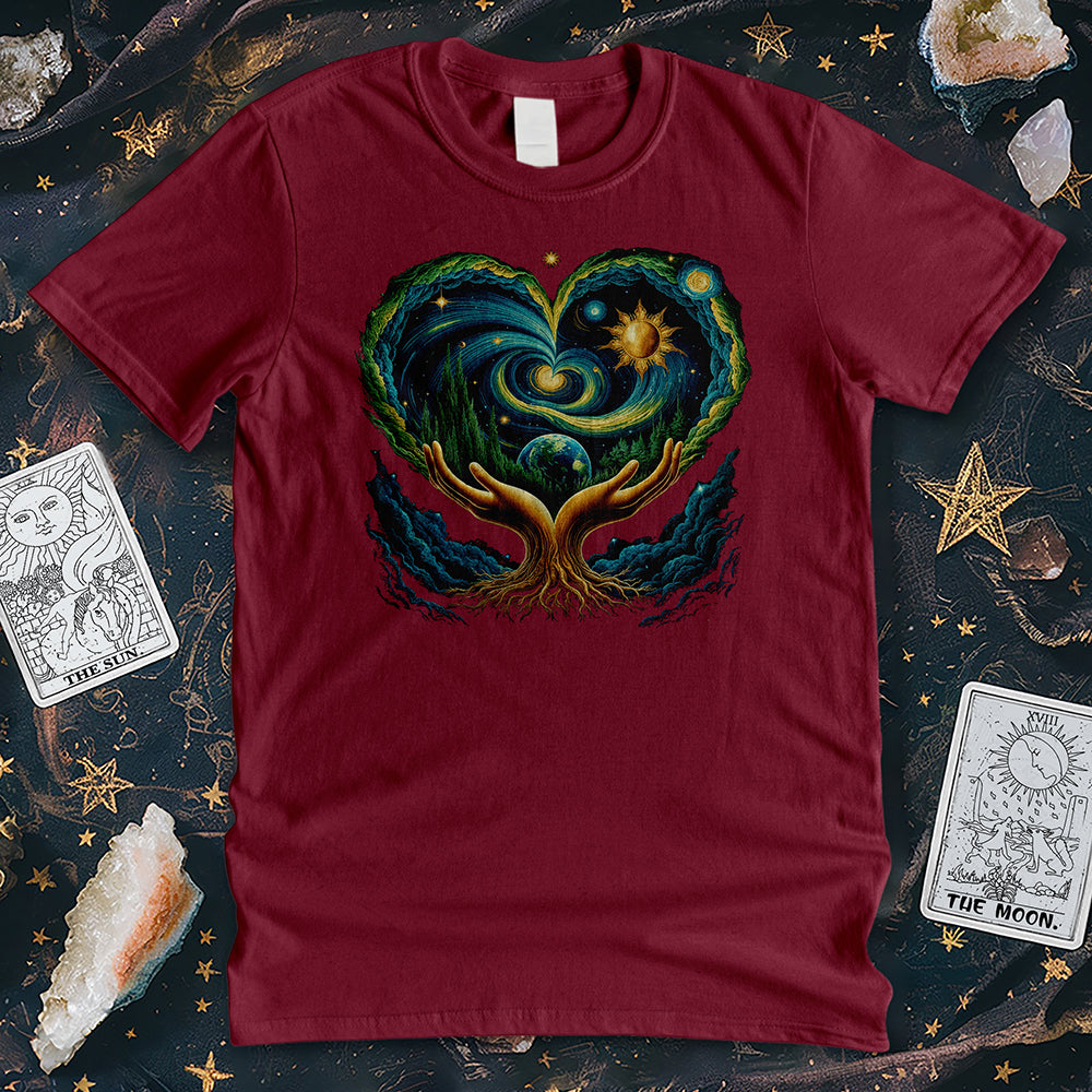 Cosmic Embrace T-Shirt