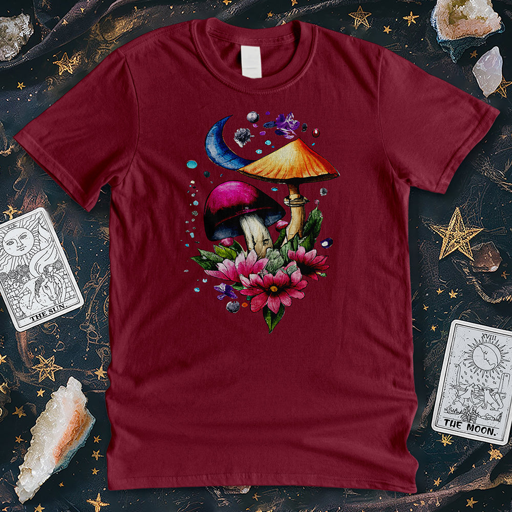 Mushrooms & Crystals T-Shirt