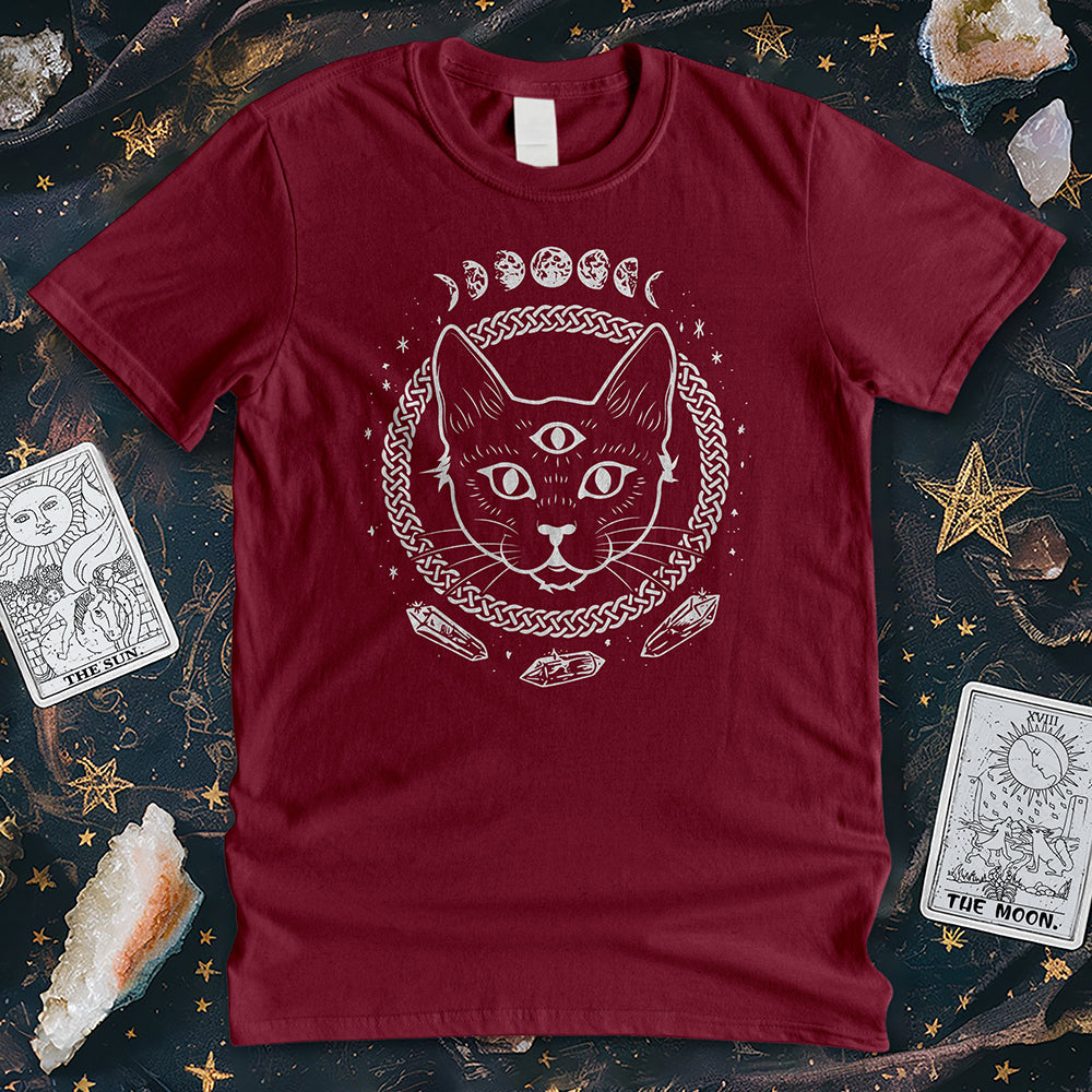 Third Eye Meow Moon T-Shirt