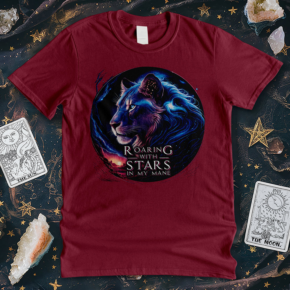 Celestial Lion Roar T-shirt