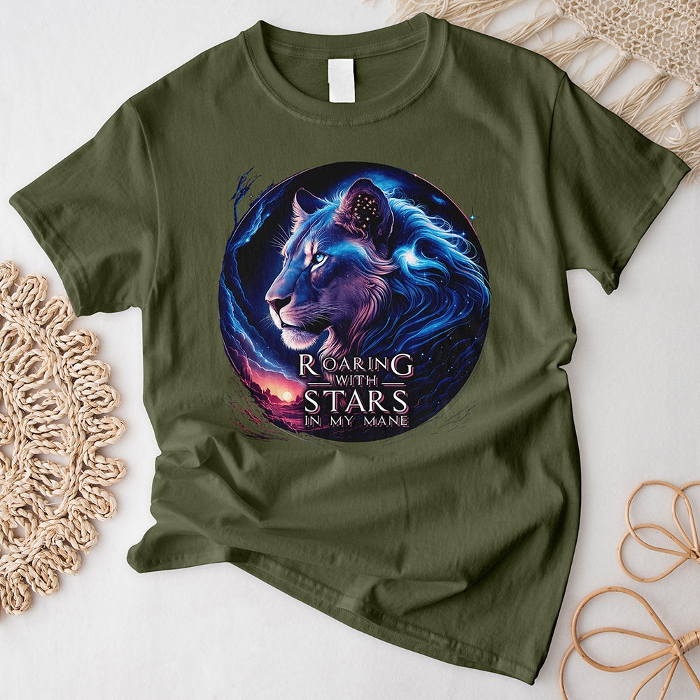 Celestial Lion Roar T-shirt