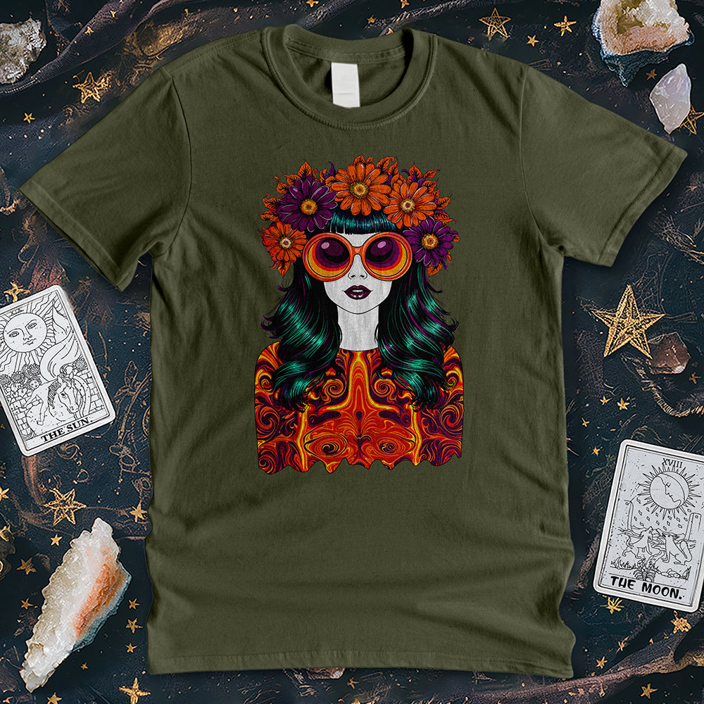 Psychedelic Bloom T-Shirt