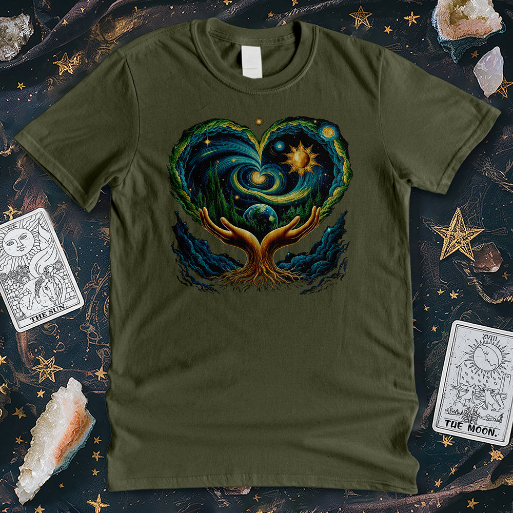 Cosmic Embrace T-Shirt