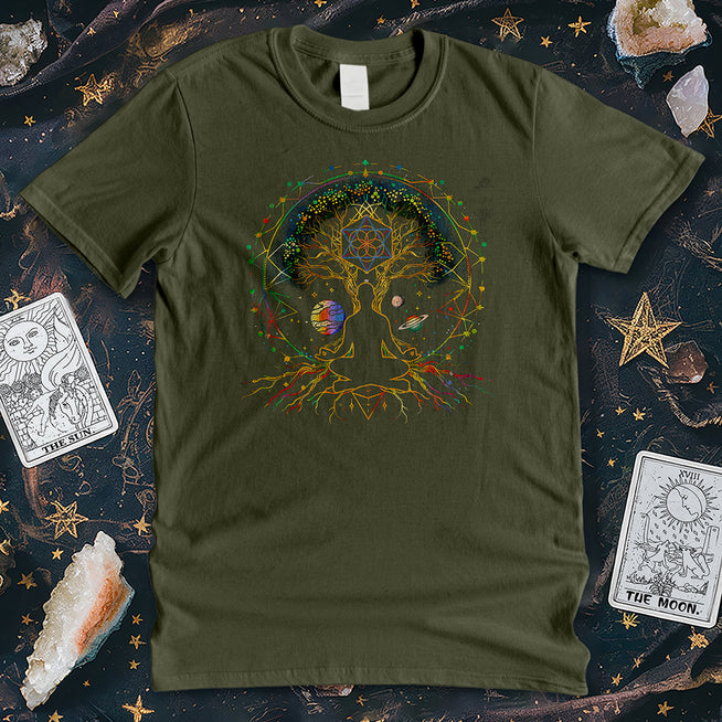 Meditation Zen Tree of Life T-Shirt