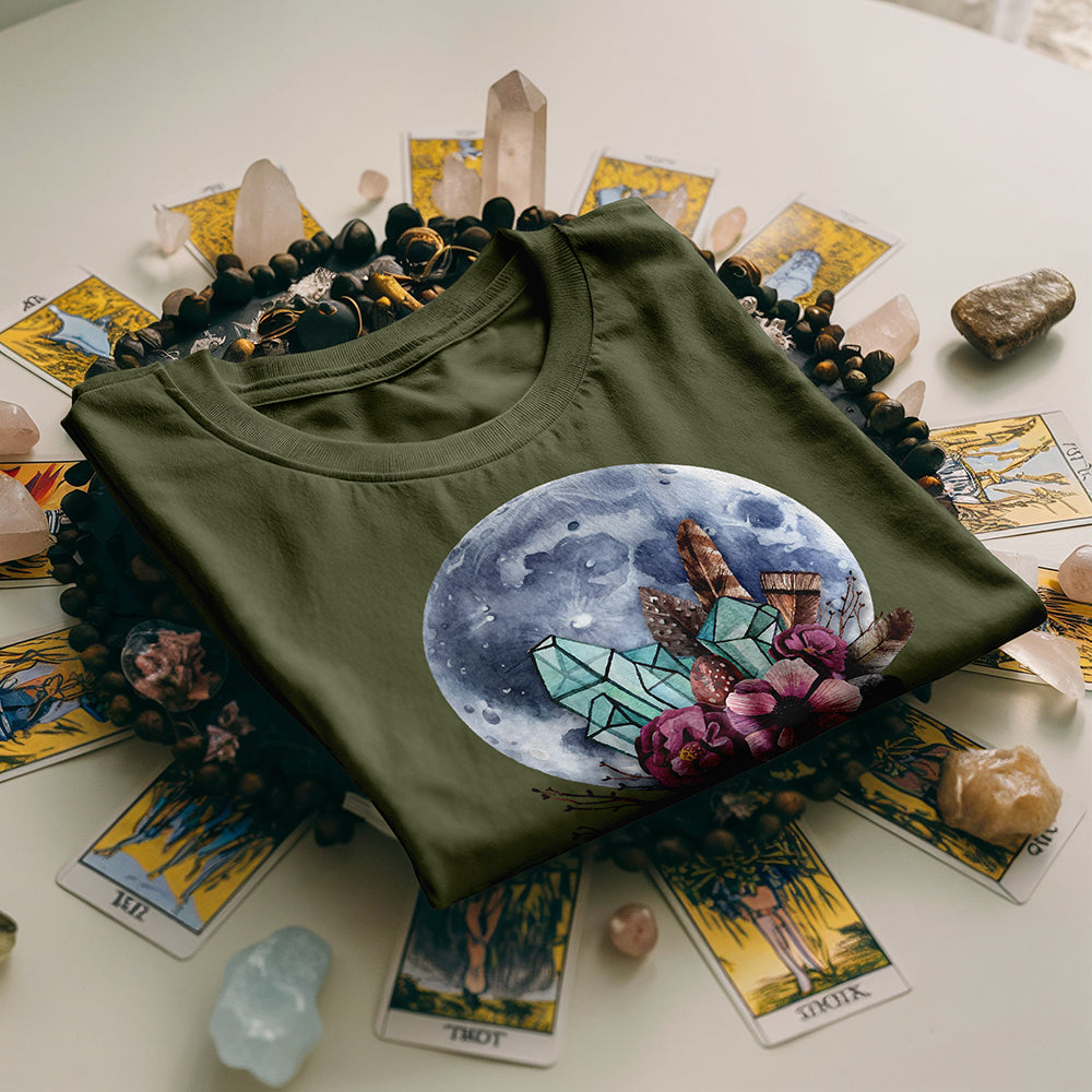 Crystal Flower Moon T-Shirt