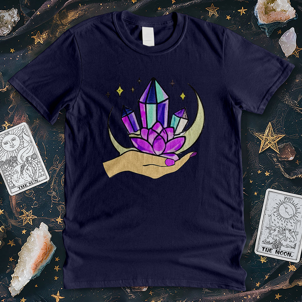 Crystals on Hand T-Shirt