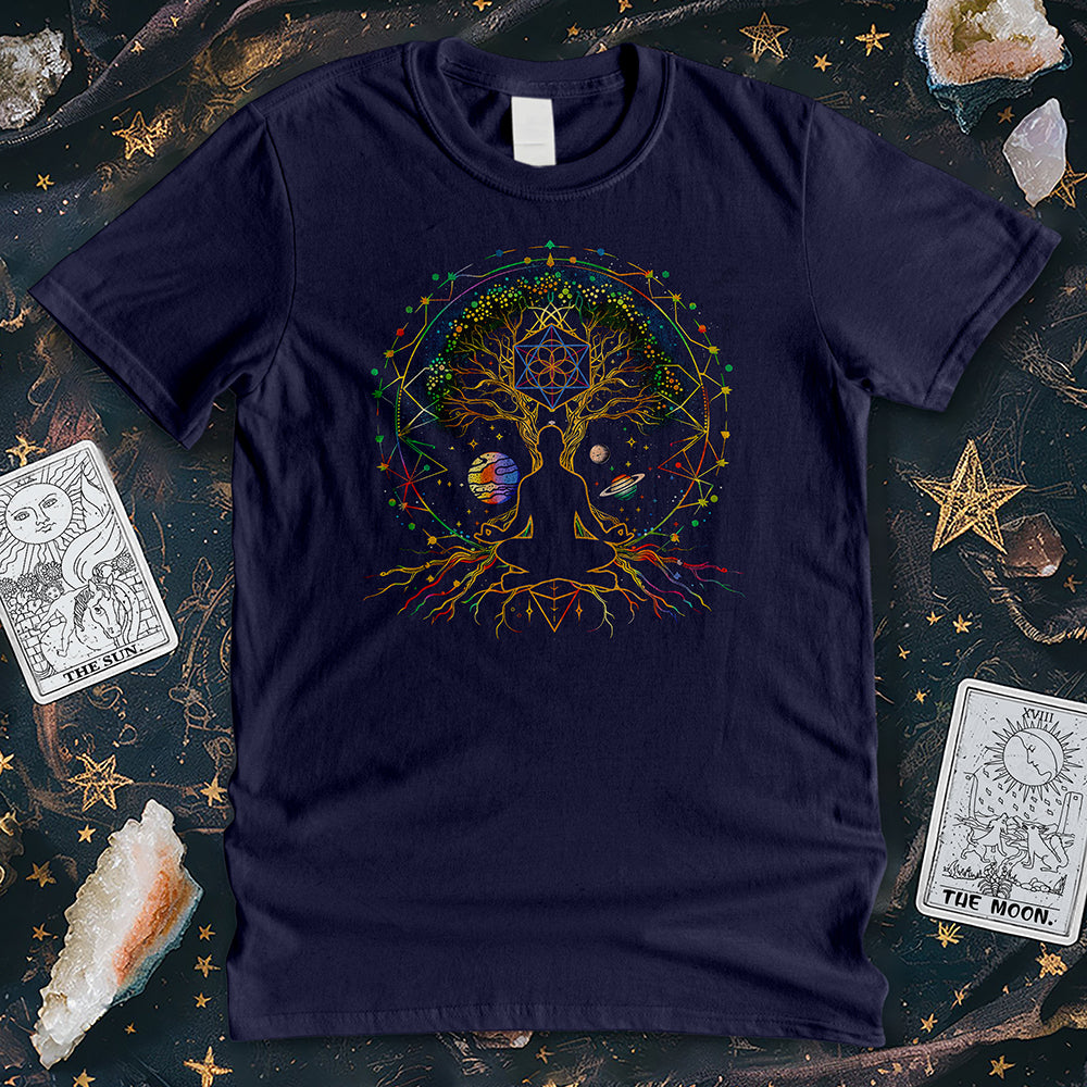 Meditation Zen Tree of Life T-Shirt