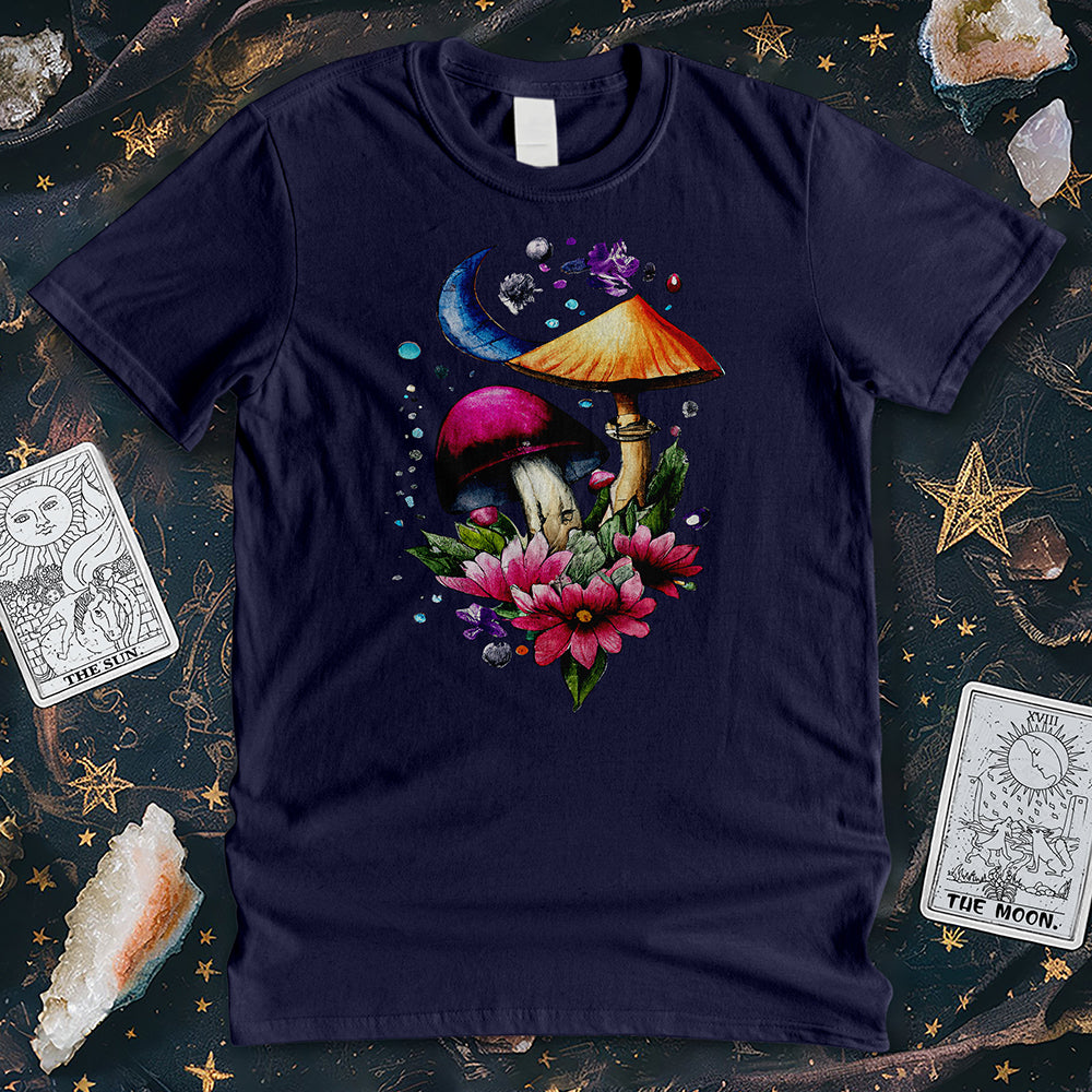 Mushrooms & Crystals T-Shirt