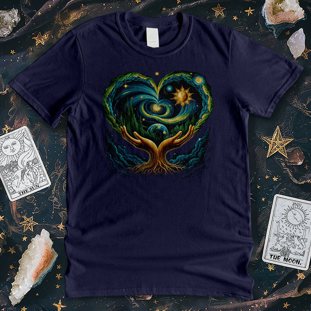 Cosmic Embrace T-Shirt