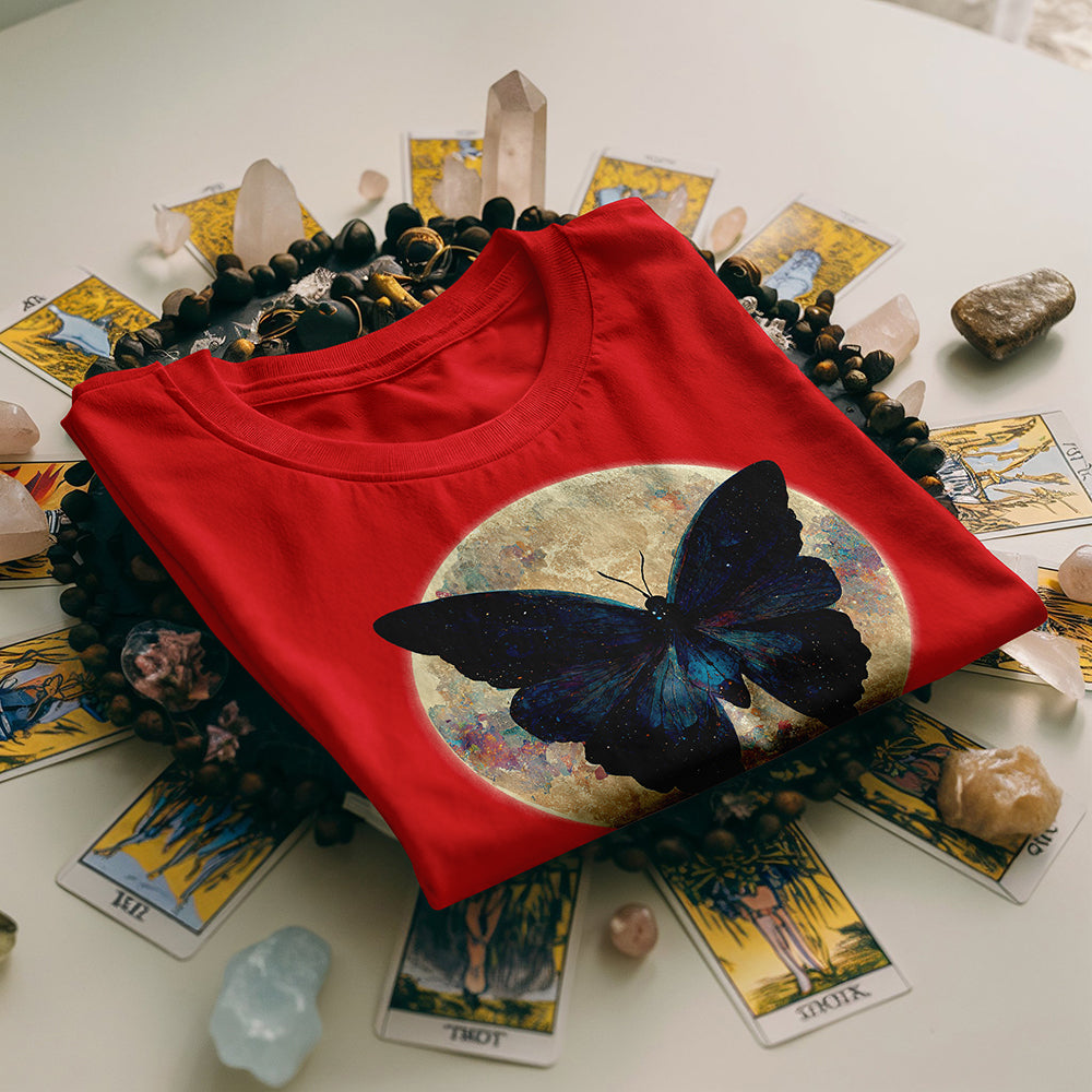 Butterfly Cosmic Moon T-Shirt