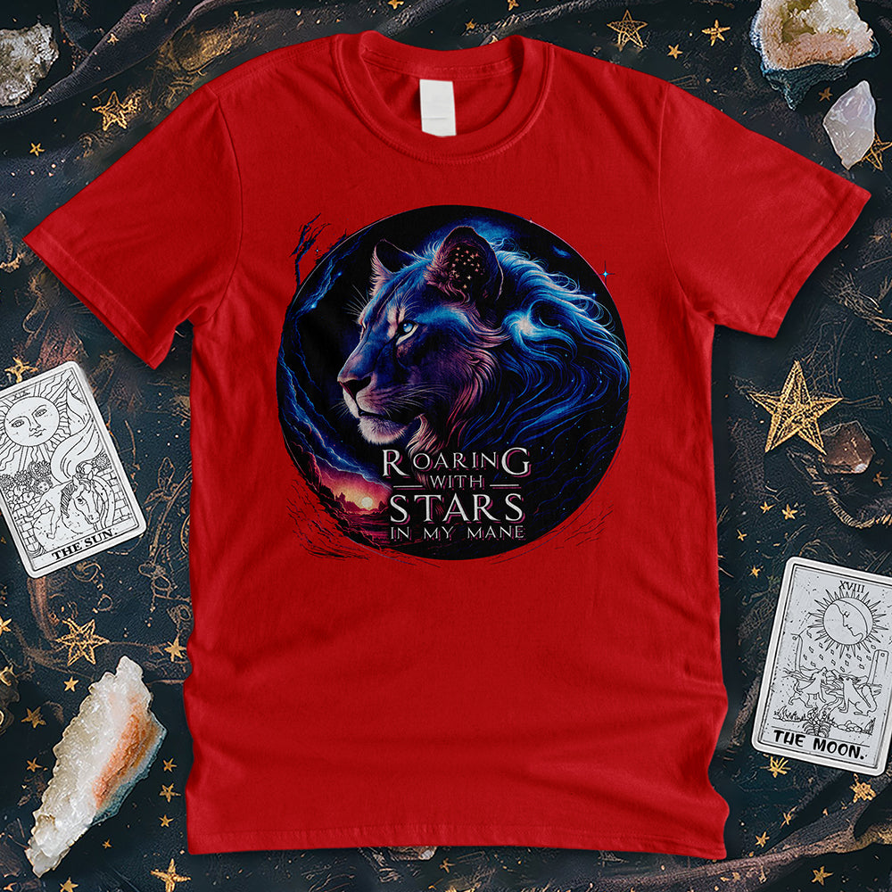 Celestial Lion Roar T-shirt