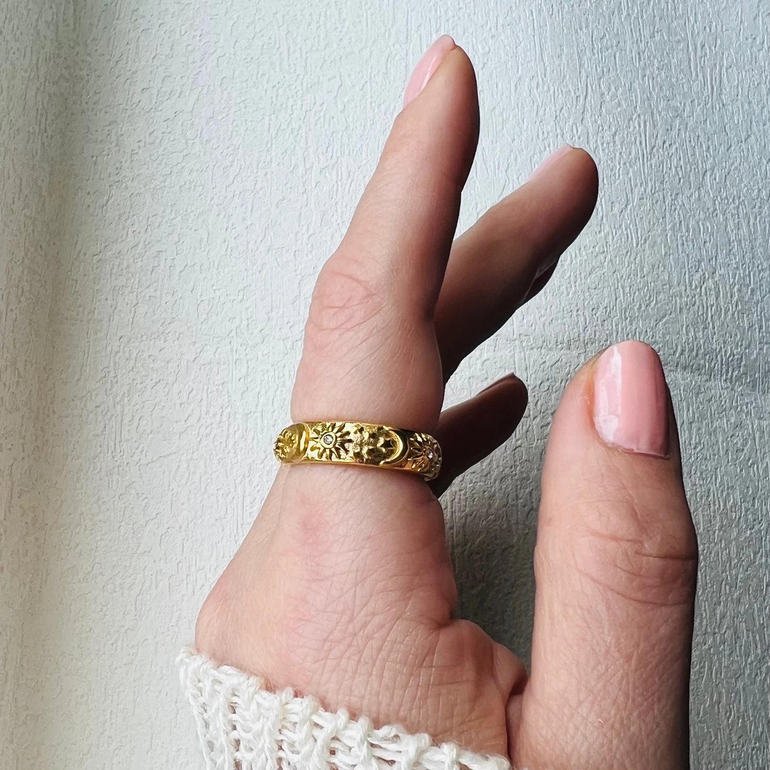 Handmade Ecliptic Embrace Ring