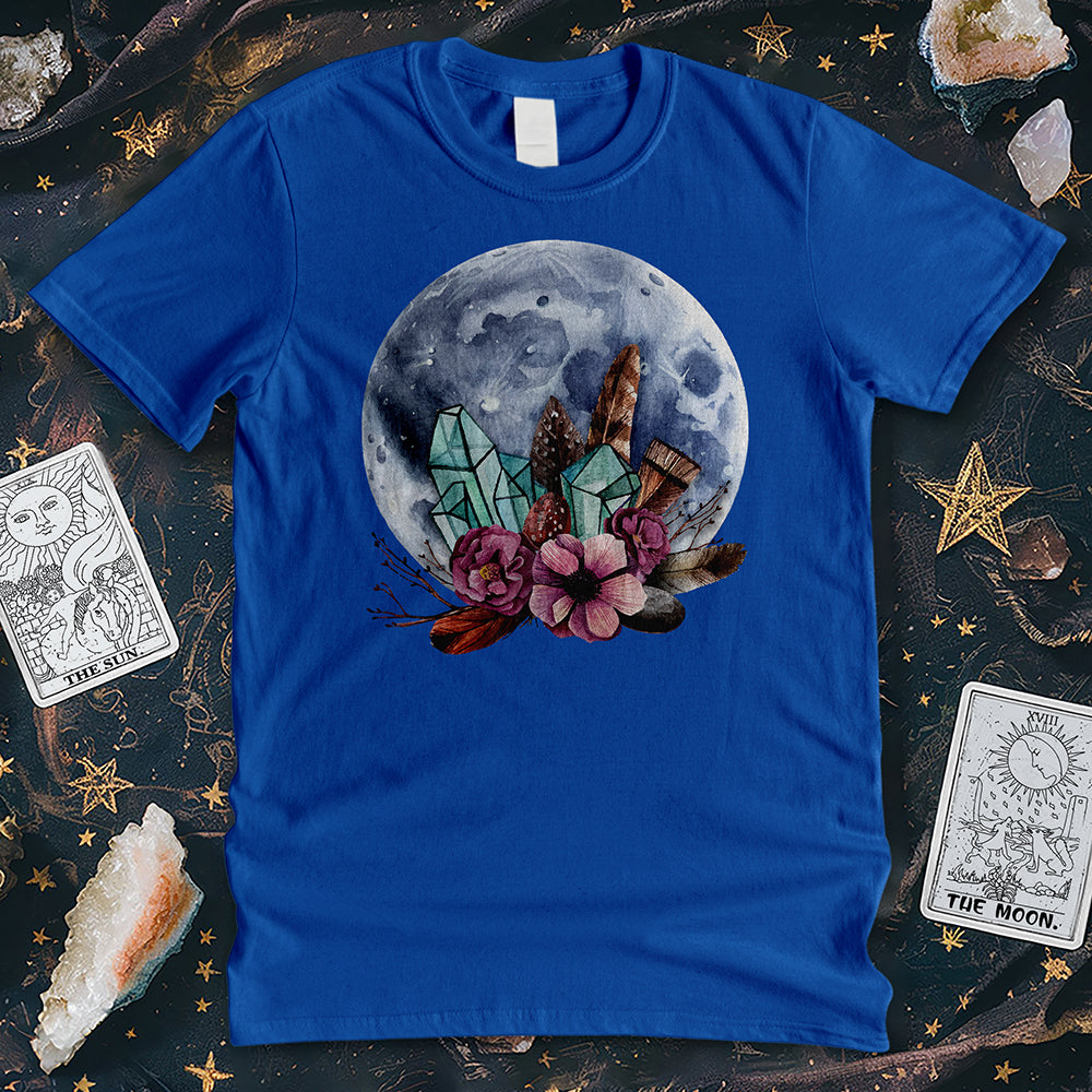 Crystal Flower Moon T-Shirt