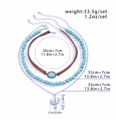 Desert Dream Multilayer Necklace