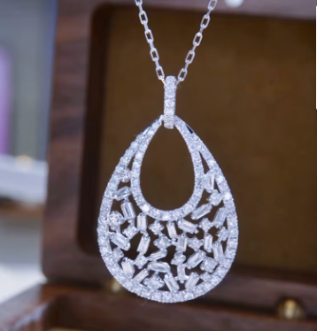 Crystal Cascade Pendant