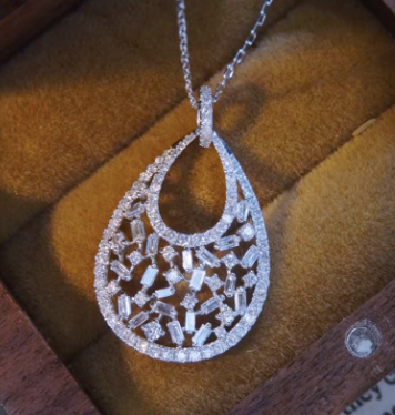 Crystal Cascade Pendant