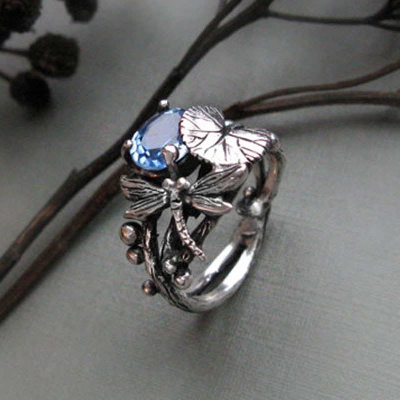 Boho Dragonfly Rings Collection