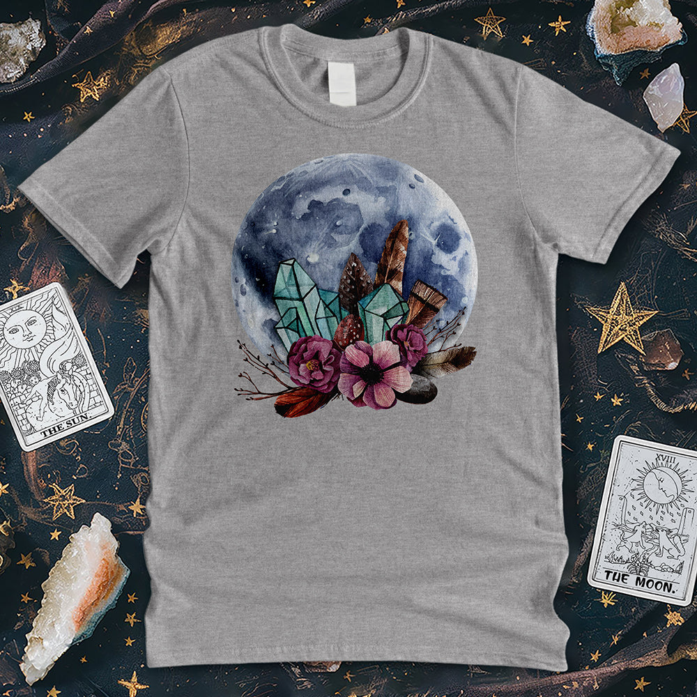 Crystal Flower Moon T-Shirt