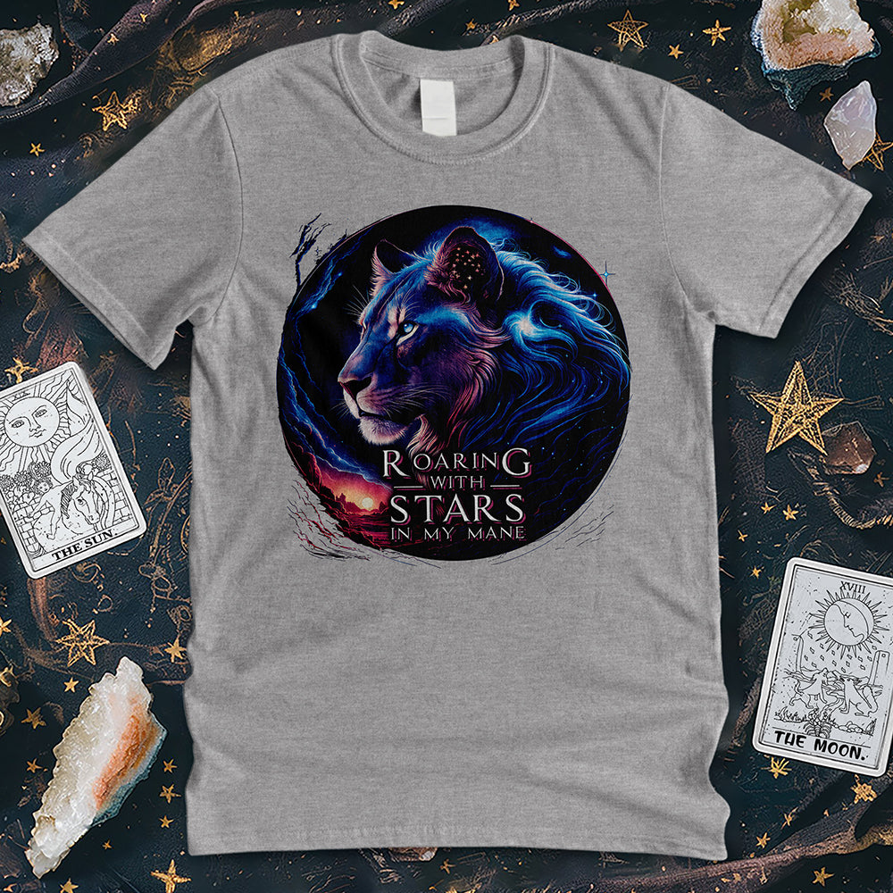 Celestial Lion Roar T-shirt