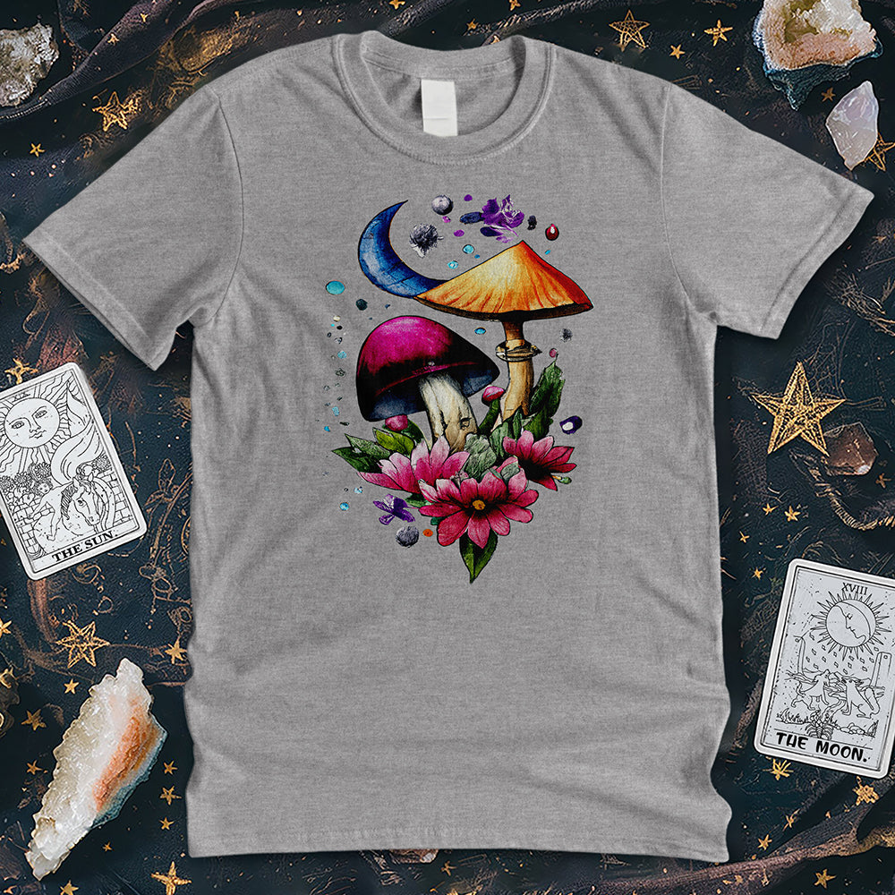 Mushrooms & Crystals T-Shirt