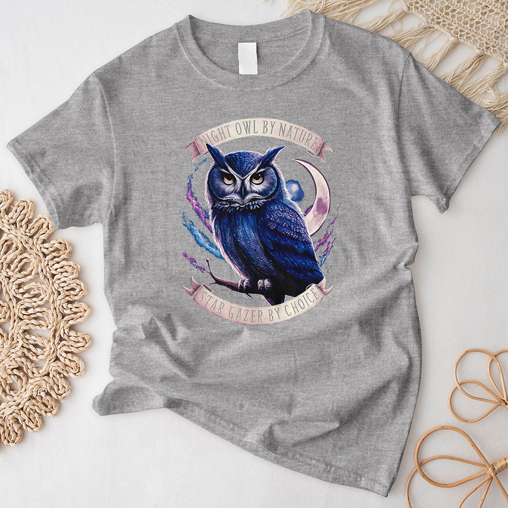 Celestial Owl Observer T-shirt
