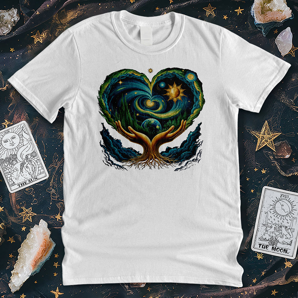 Cosmic Embrace T-Shirt