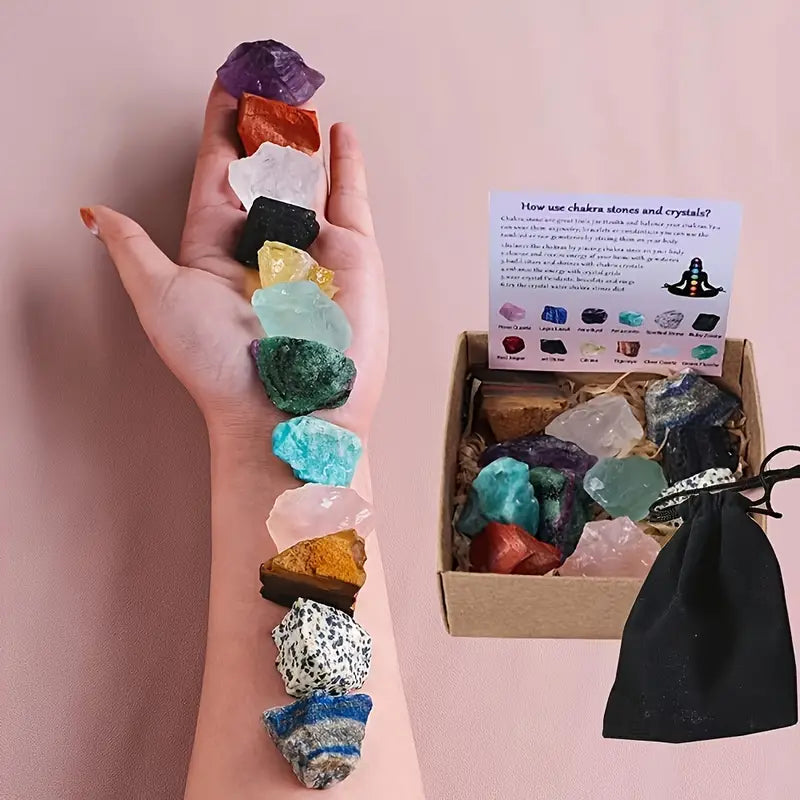 Chakra Stone Crystal Starter Set