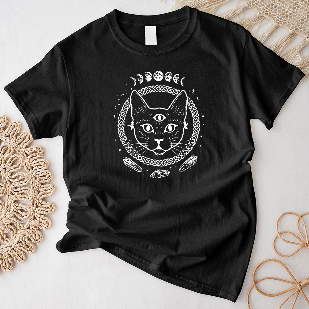 Third Eye Meow Moon T-Shirt