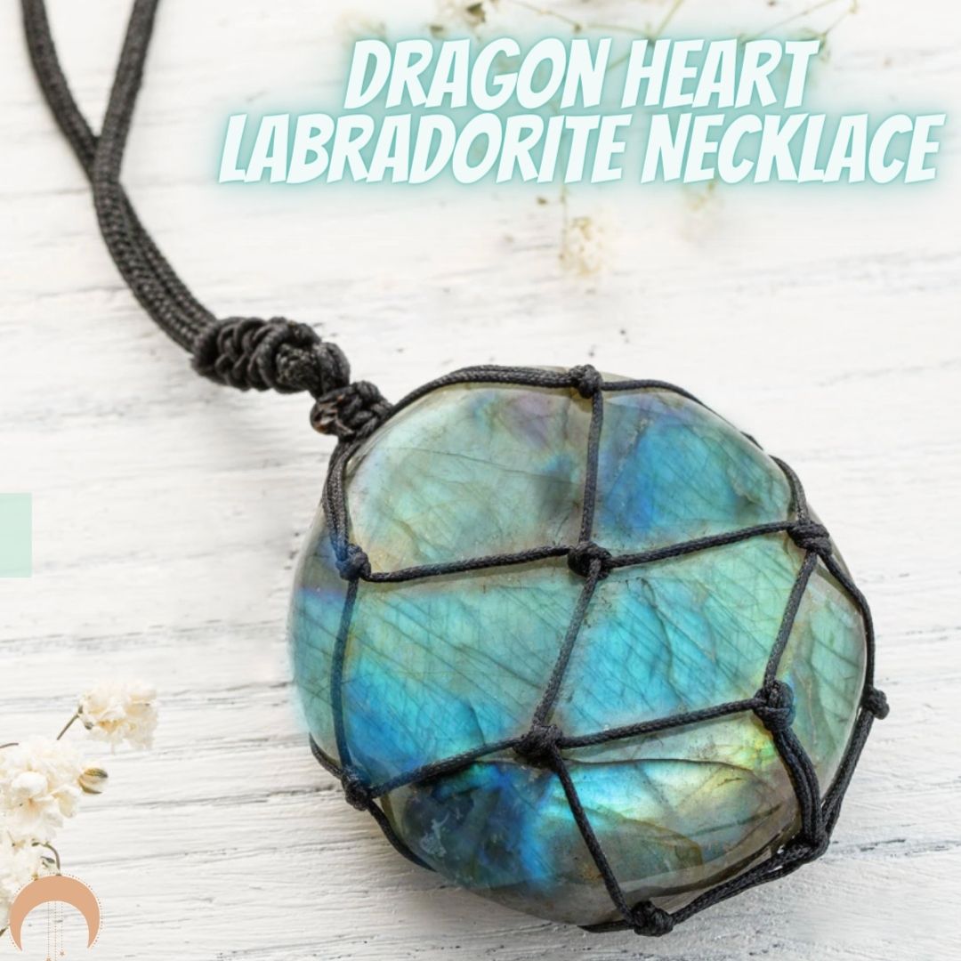 Dragon Heart Labradorite Necklace