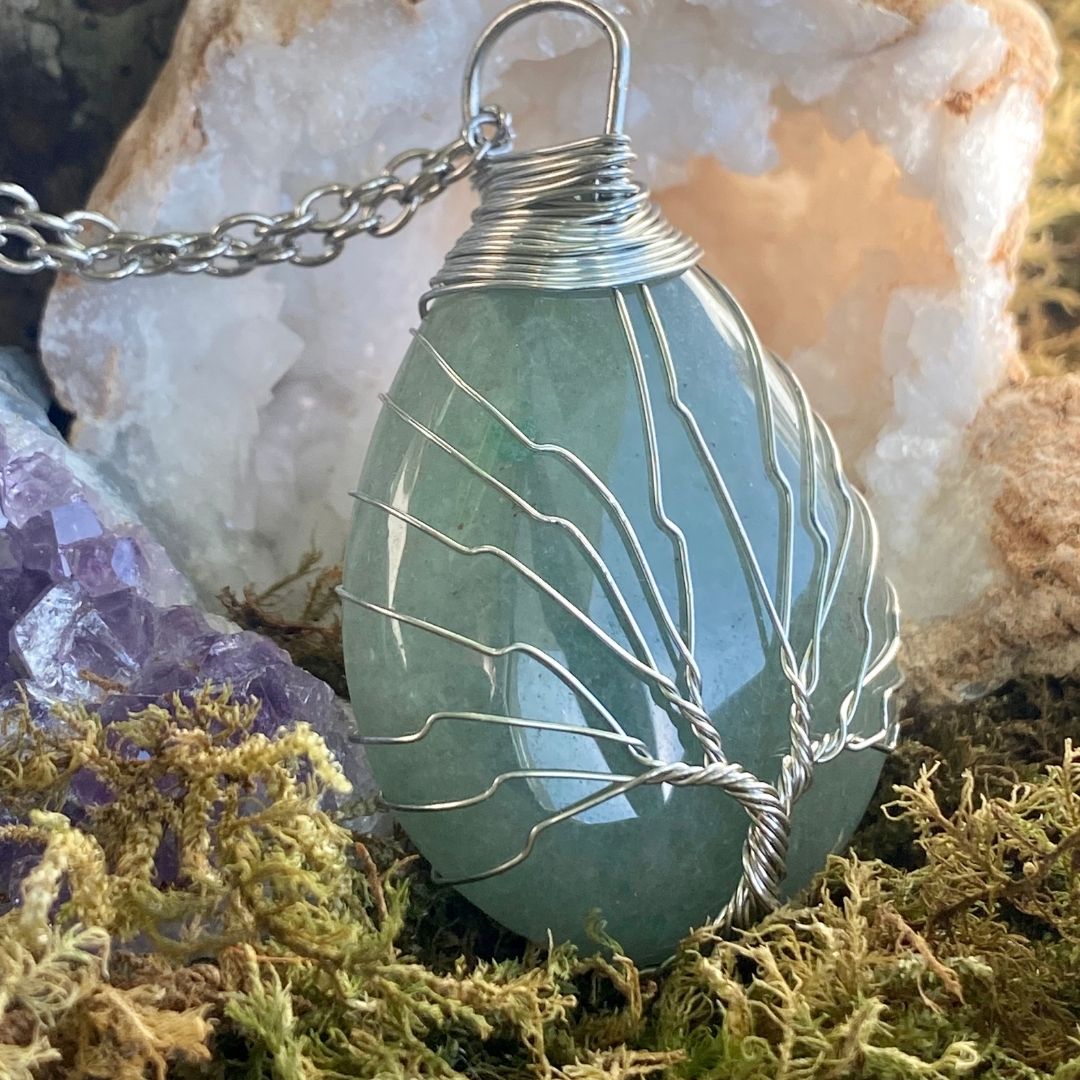 Natural Aventurine - Tree of Life Collection
