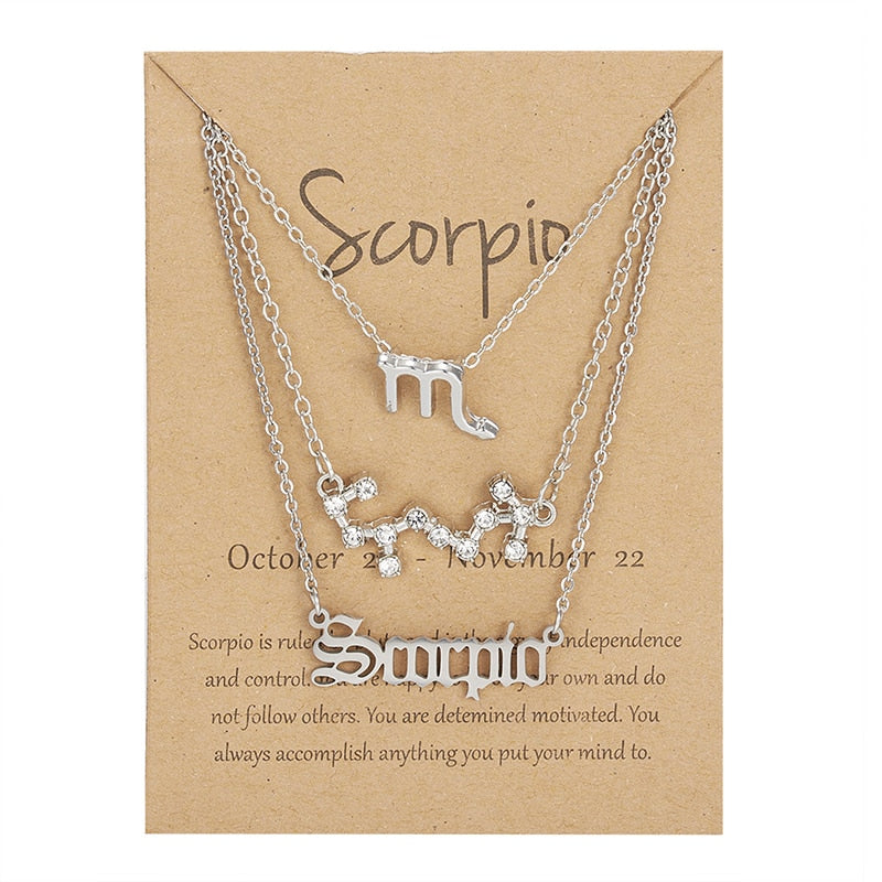 Celestial Sign Layered Necklace