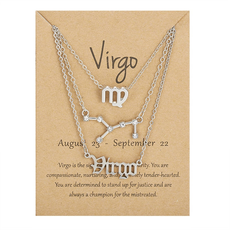 Celestial Sign Layered Necklace