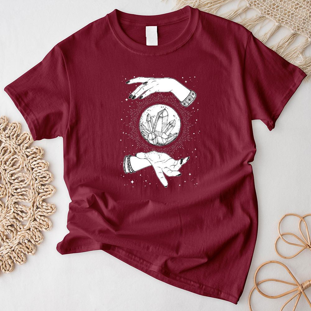 Crystal Moon with Hands T-Shirt