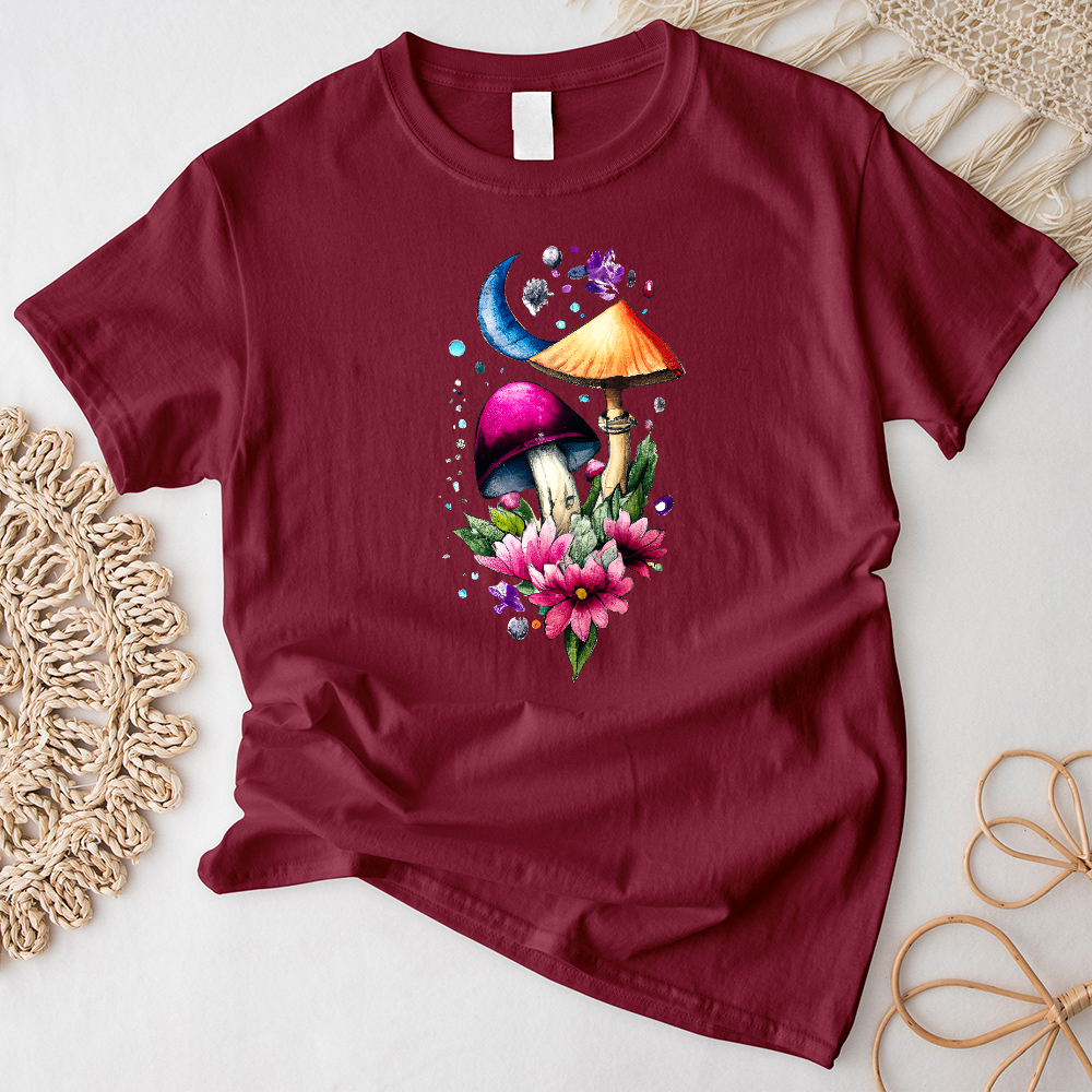 Mushrooms & Crystals T-Shirt