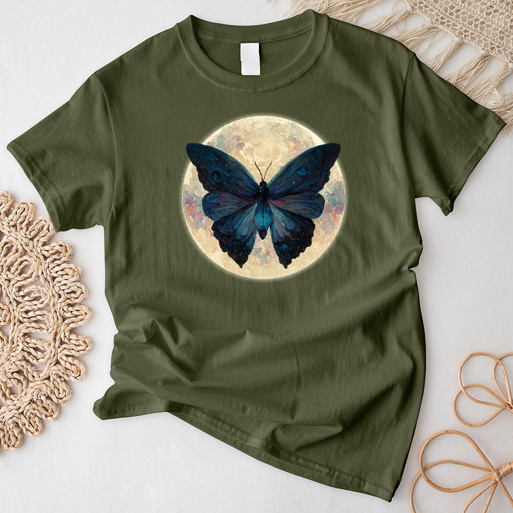 Butterfly Cosmic Moon T-Shirt