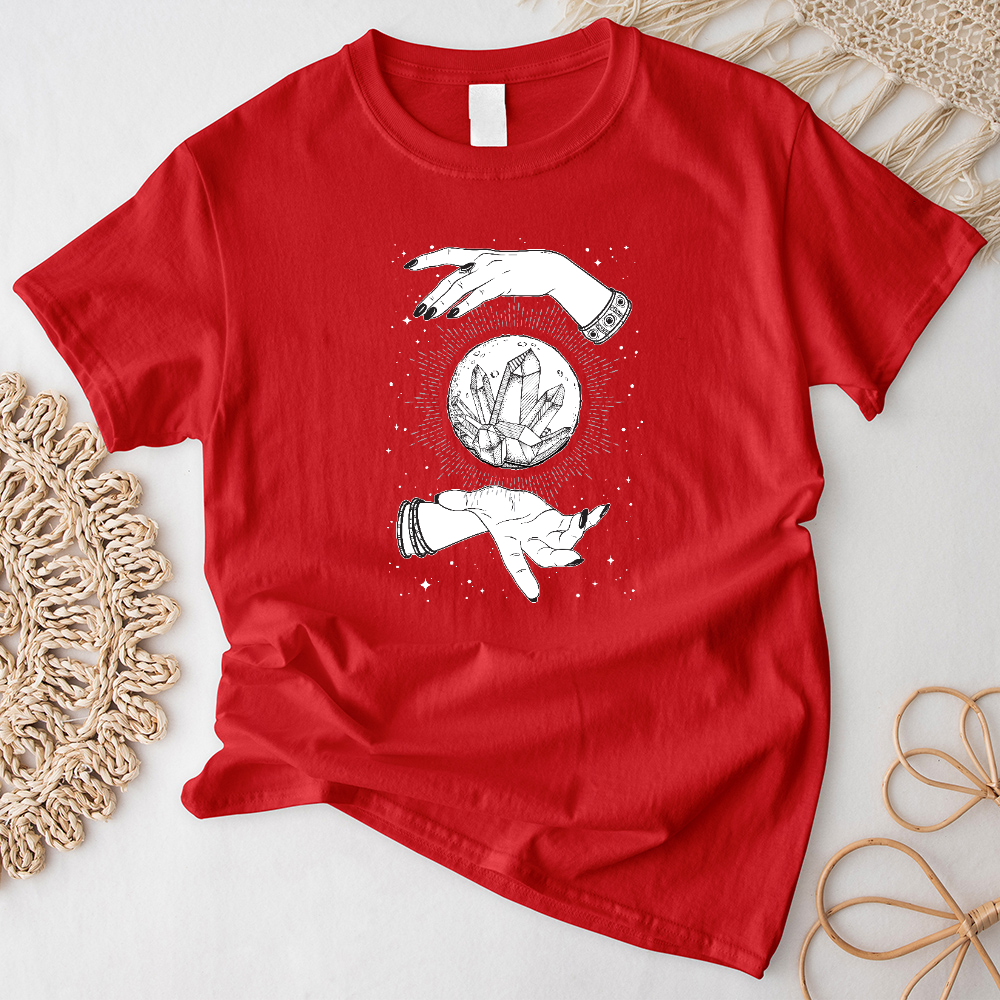 Crystal Moon with Hands T-Shirt