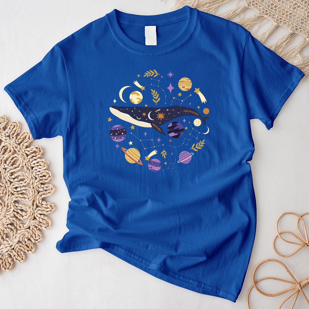 Celestial Blue Whale T-Shirt