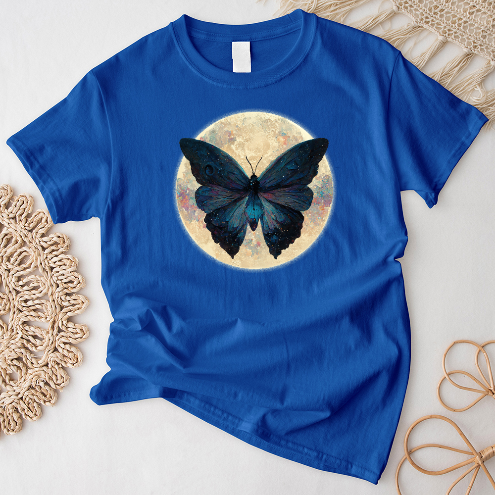 Butterfly Cosmic Moon T-Shirt