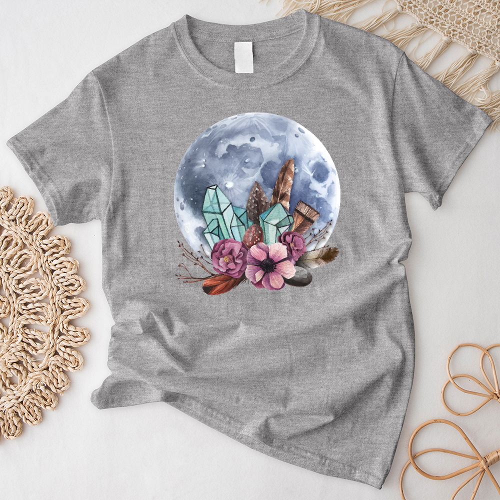 Crystal Flower Moon T-Shirt