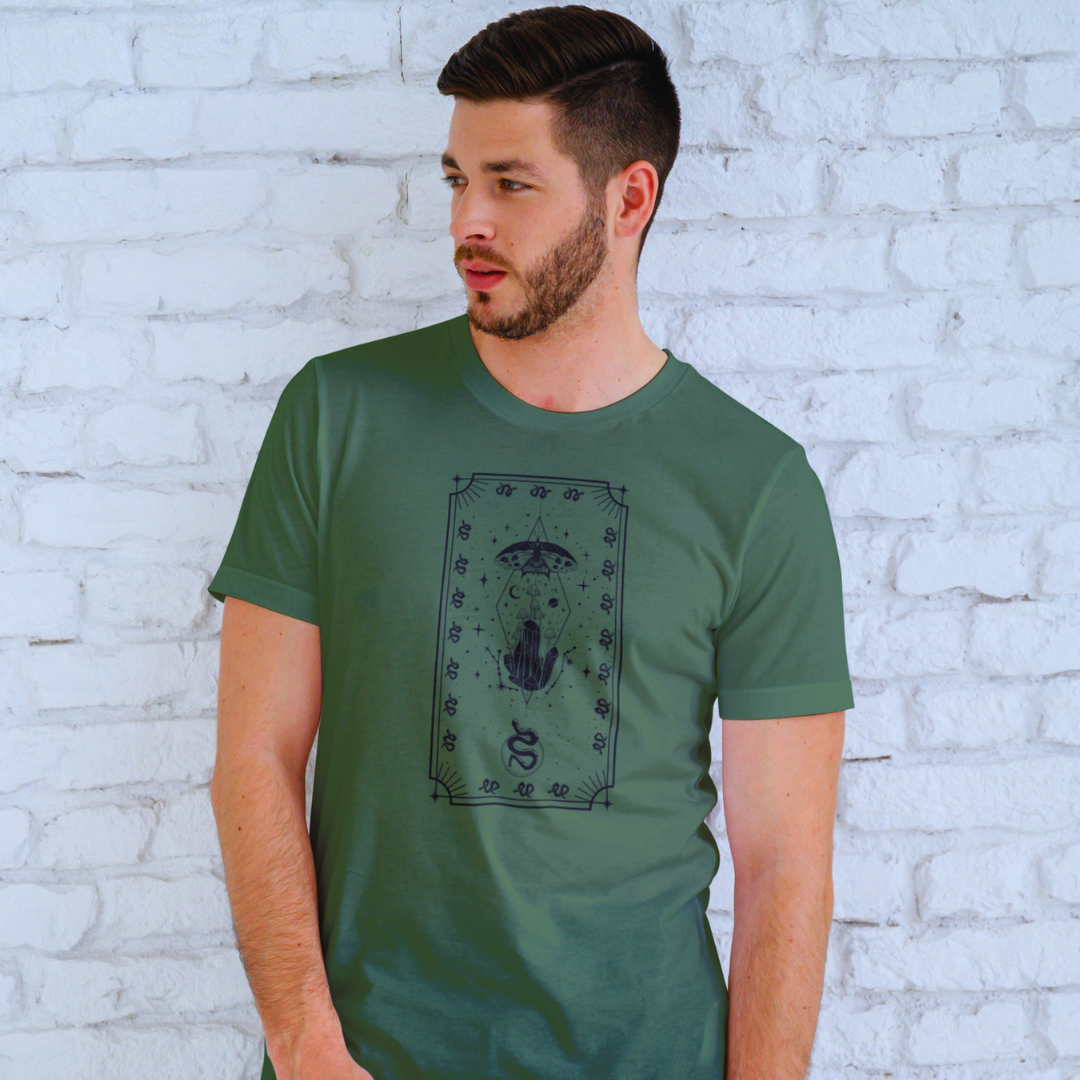 Tarot with Butterfly & Snakes T-Shirt